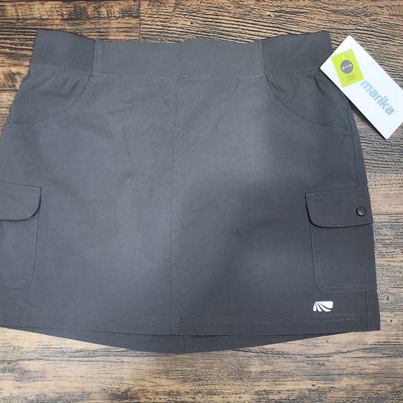 Gray Athletic Skirt by Matka - Picture 1 of 3
